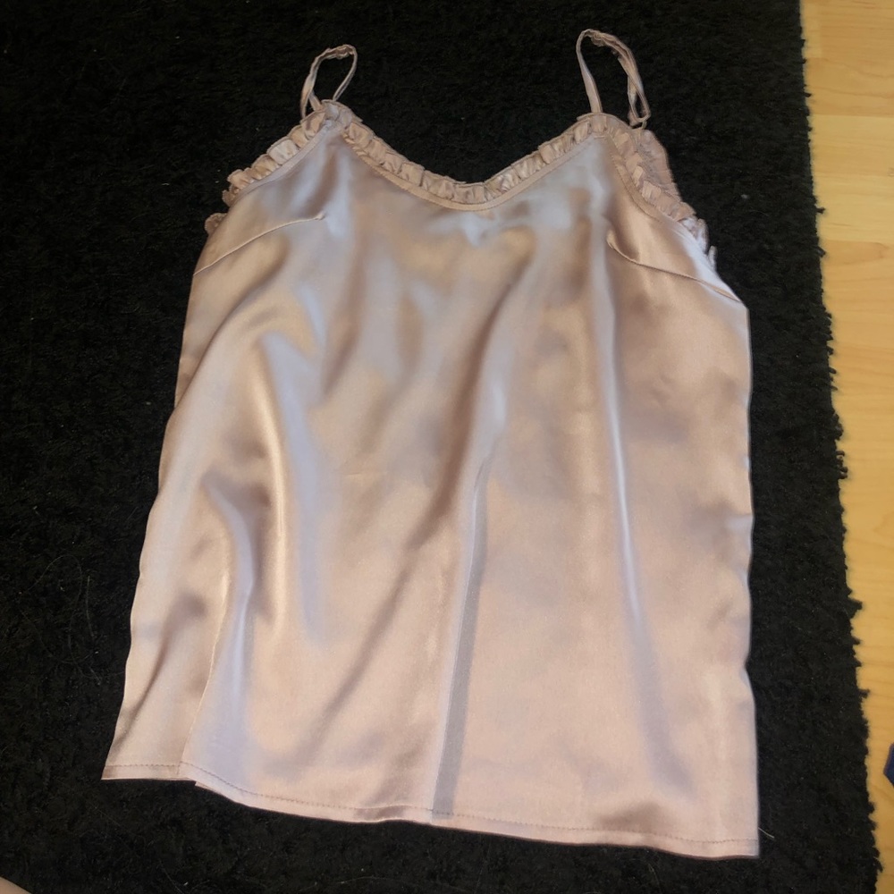 Satin tank top! New with tags!